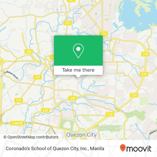 Coronado's School of Quezon City, Inc. map