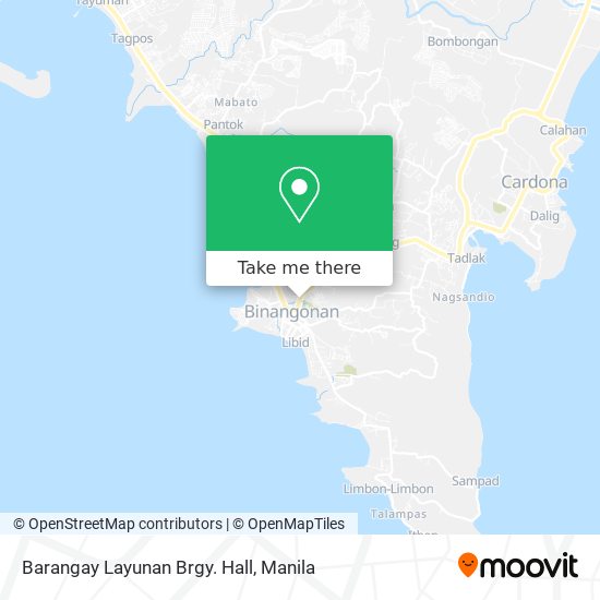 Barangay Layunan Brgy. Hall map