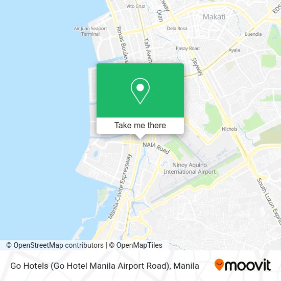 Go Hotels (Go Hotel Manila Airport Road) map