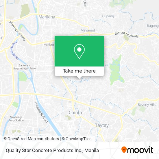 Quality Star Concrete Products Inc. map