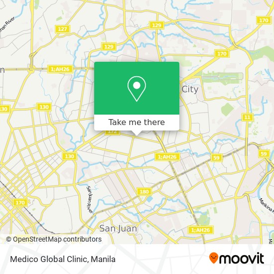 Medico Global Clinic map