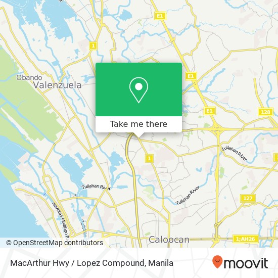 MacArthur Hwy / Lopez Compound map