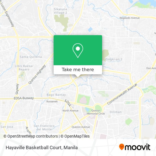 Hayaville Basketball Court map