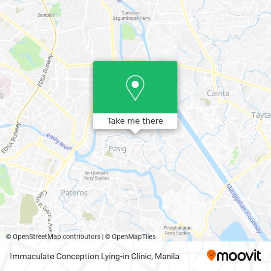 Immaculate Conception Lying-in Clinic map