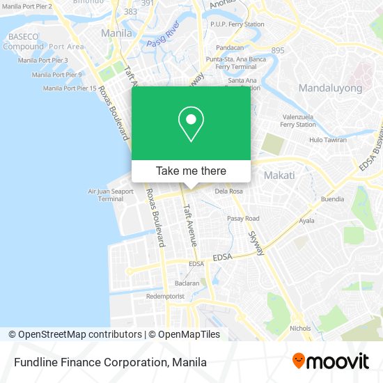 Fundline Finance Corporation map