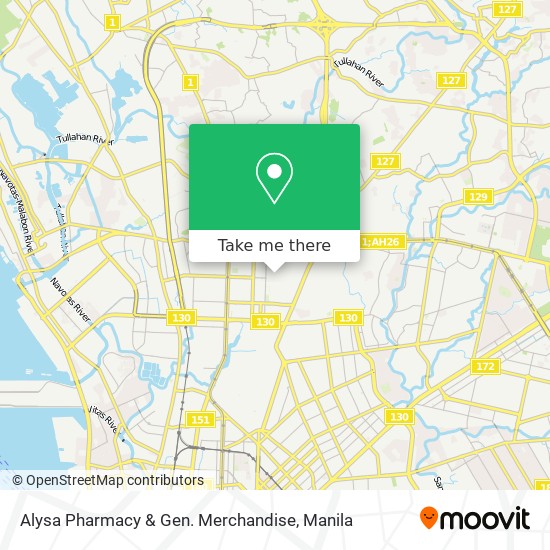 Alysa Pharmacy & Gen. Merchandise map