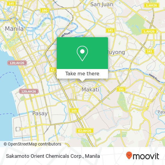 Sakamoto Orient Chemicals Corp. map