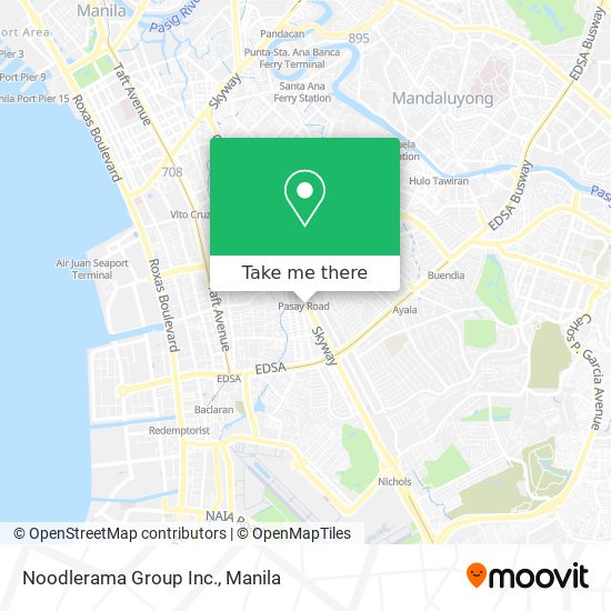 Noodlerama Group Inc. map