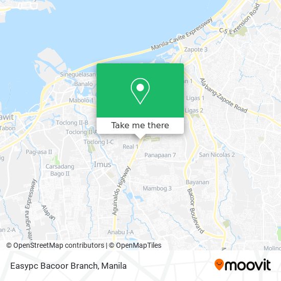 Easypc Bacoor Branch map