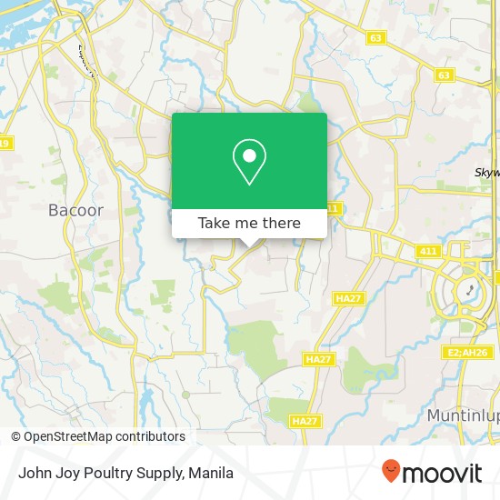 John Joy Poultry Supply map