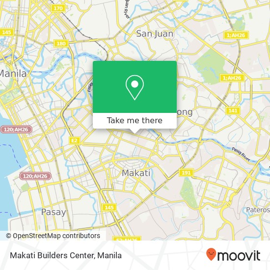 Makati Builders Center map
