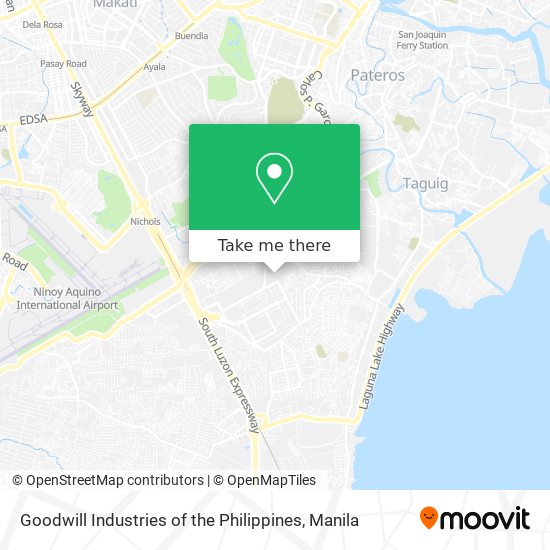 Goodwill Industries of the Philippines map