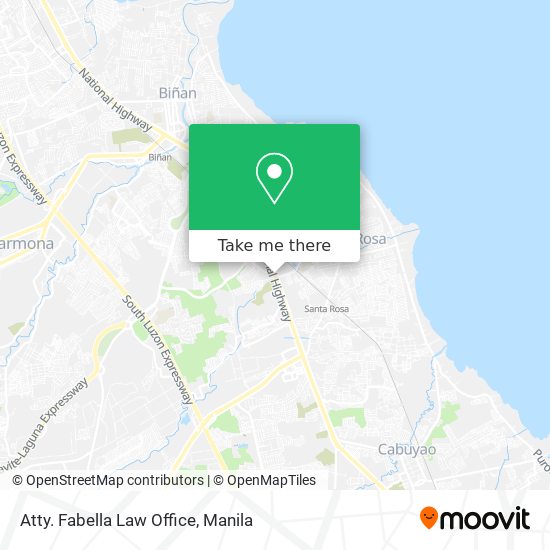 Atty. Fabella Law Office map