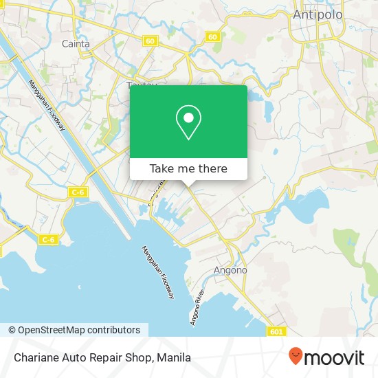 Chariane Auto Repair Shop map