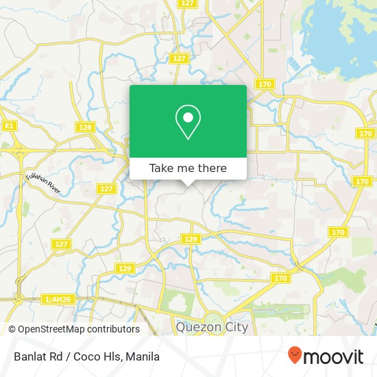 Banlat Rd / Coco Hls map