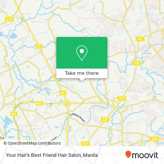 Your Hair's Best Friend Hair Salon map