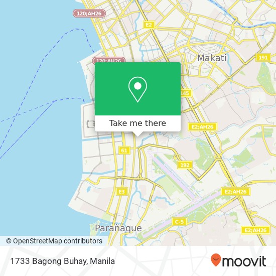 1733 Bagong Buhay map