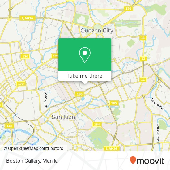 Boston Gallery map