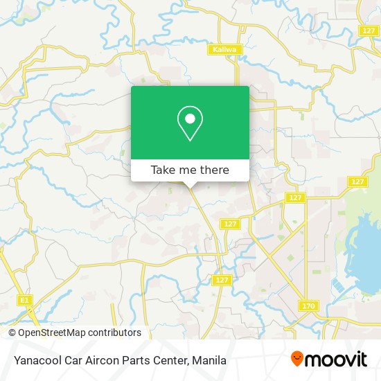 Yanacool Car Aircon Parts Center map