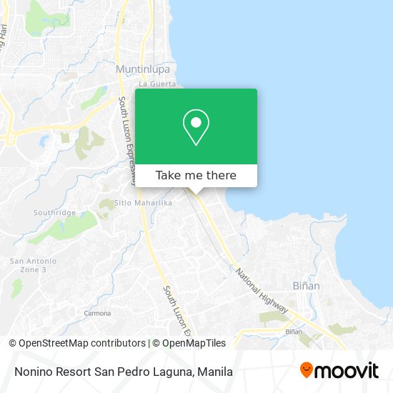 Nonino Resort San Pedro Laguna map