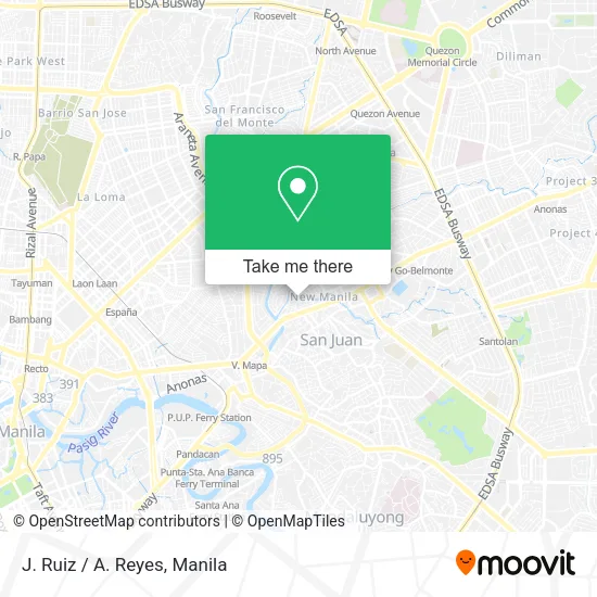 J. Ruiz / A. Reyes map