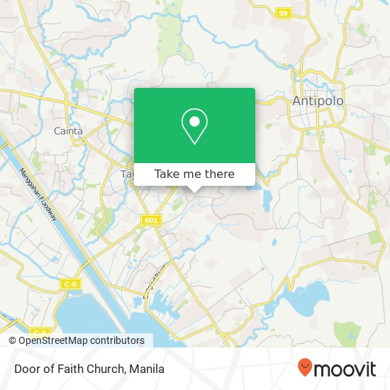 Door of Faith Church map