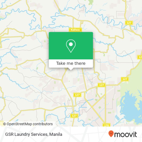 GSR Laundry Services map