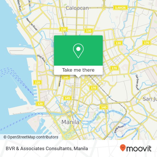 BVR & Associates Consultants map