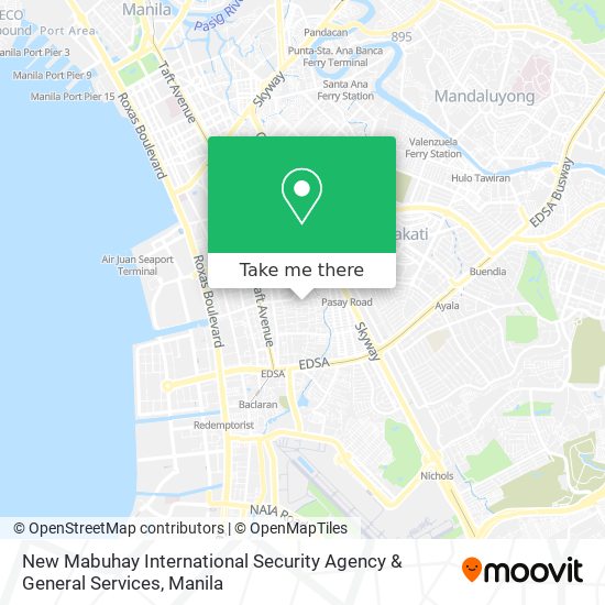New Mabuhay International Security Agency & General Services map