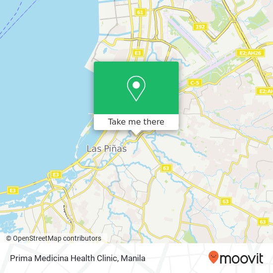 Prima Medicina Health Clinic map