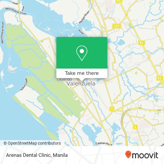 Arenas Dental Clinic map