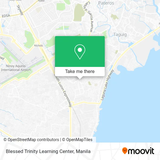 Blessed Trinity Learning Center map