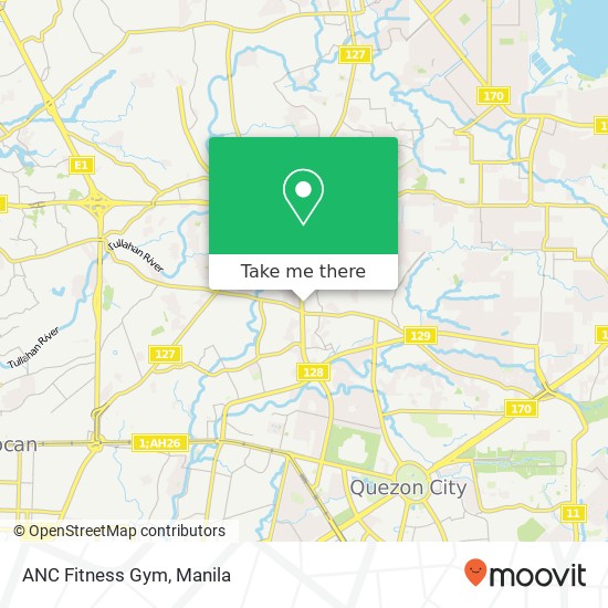 ANC Fitness Gym map