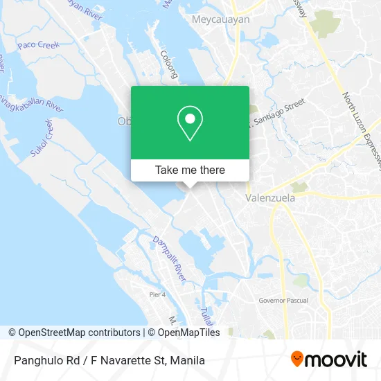 Panghulo Rd / F Navarette St map