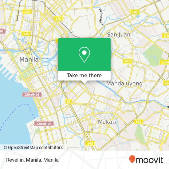 Revellin, Manila map