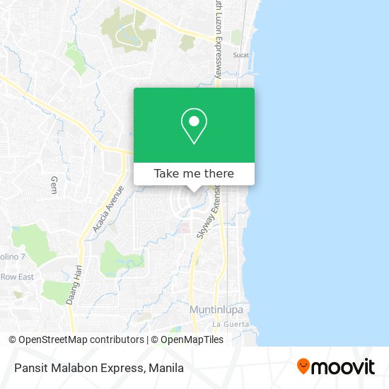 Pansit Malabon Express map