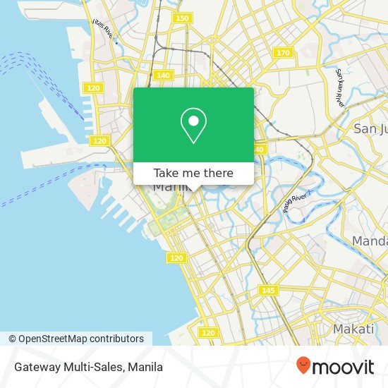 Gateway Multi-Sales map