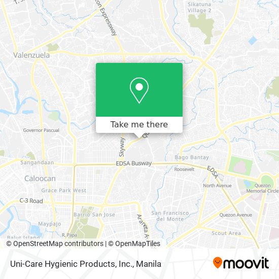Uni-Care Hygienic Products, Inc. map