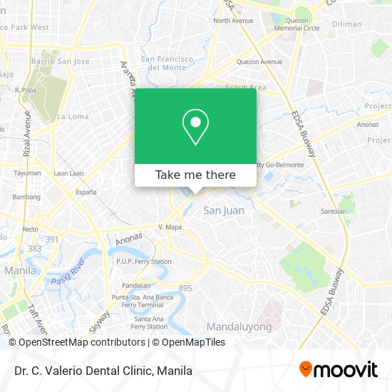 Dr. C. Valerio Dental Clinic map