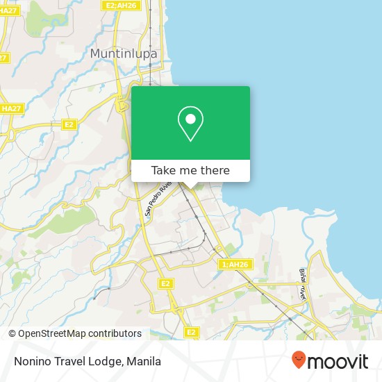 Nonino Travel Lodge map