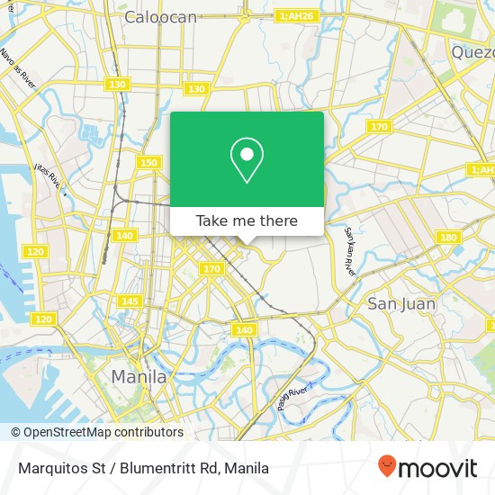 Marquitos St / Blumentritt Rd map