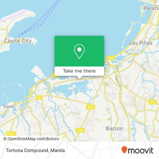 Tortona Compound map