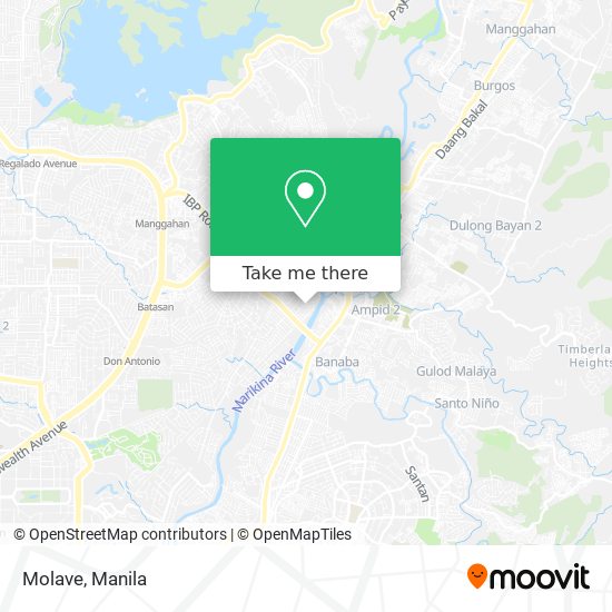 Molave map