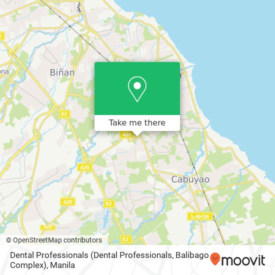 Dental Professionals (Dental Professionals, Balibago Complex) map