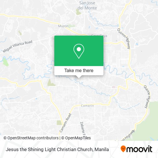 Jesus the Shining Light Christian Church map