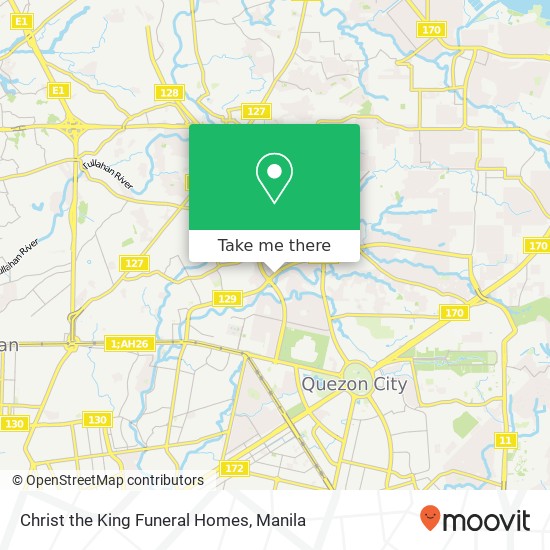 Christ the King Funeral Homes map