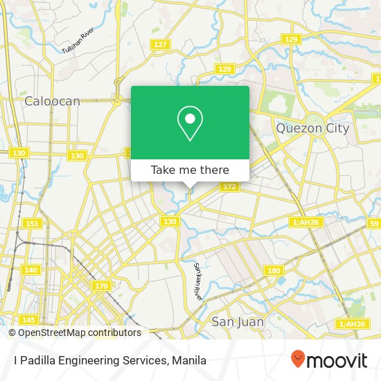 I Padilla Engineering Services map