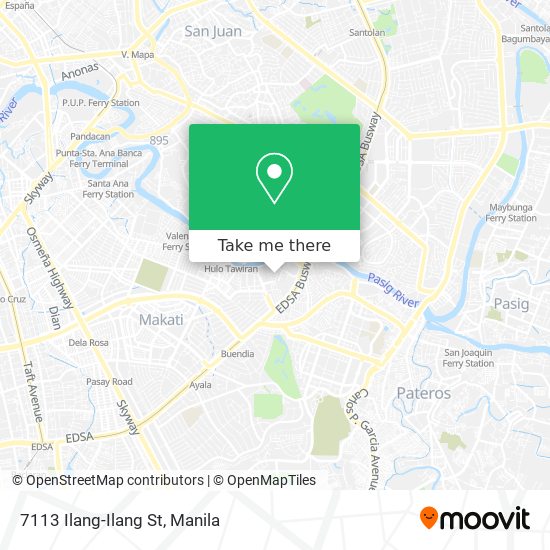 7113 Ilang-Ilang St map