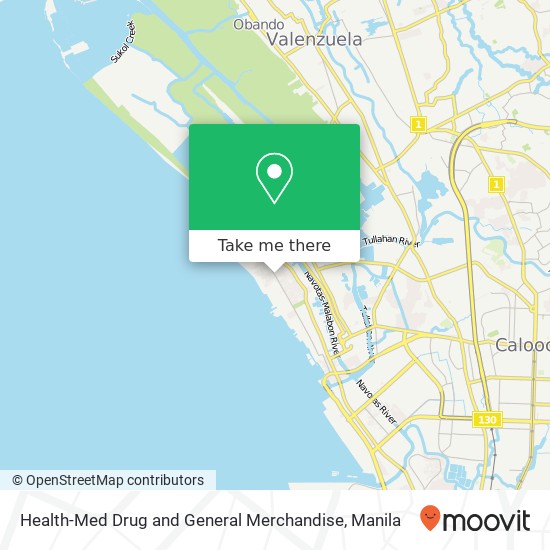 Health-Med Drug and General Merchandise map