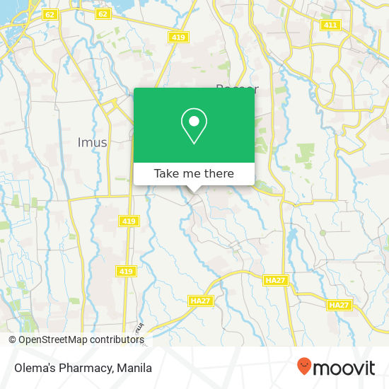 Olema's Pharmacy map